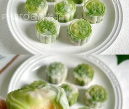 #美味开学季#不翻车❗️奶黄馅冰皮月饼冷藏三天也不怕硬的做法