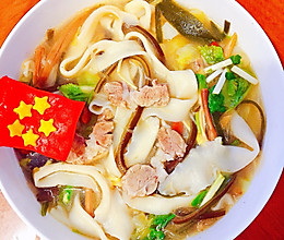 羊肉烩面的做法