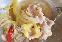 #吃出健康,解决假胖#超鲜美羊肉片白菜汤的做法