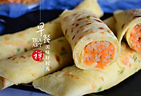 胡萝卜土豆丝鸡蛋饼的做法