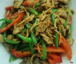 茶树菇炒肉的做法