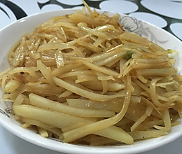 酱油土豆丝的做法