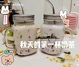 奶茶谁不爱？【葡萄多多奶茶冻】的做法