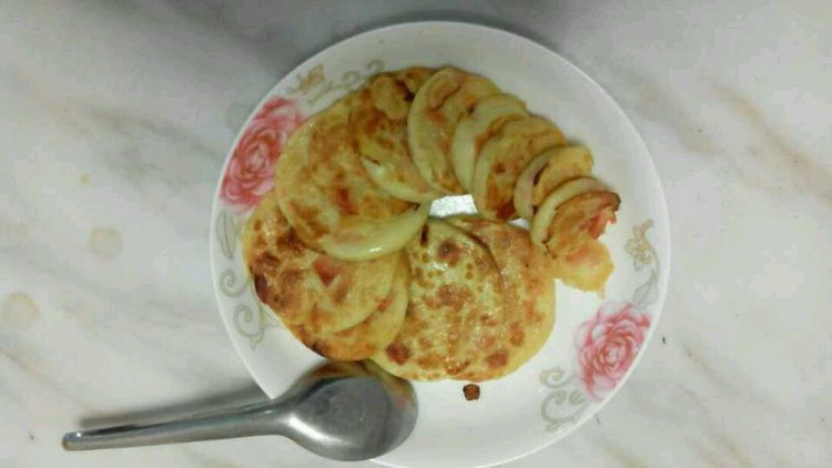 洋葱圈煎饼的做法