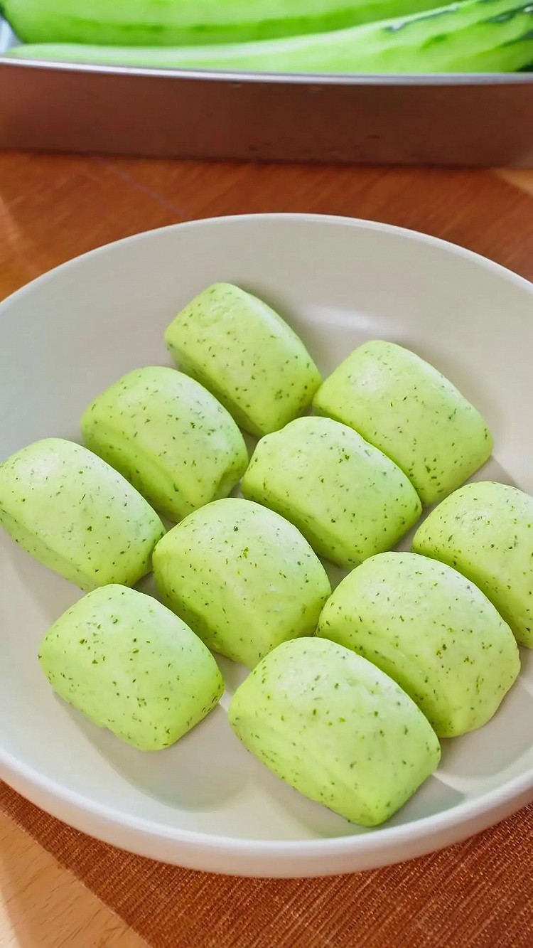 【宝宝辅食】黄瓜馒头的做法