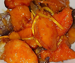 潮汕小吃，糕烧番薯（酒店的金玉满堂的做法