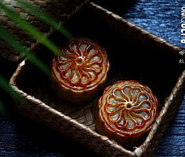 广式豆沙蛋黄月饼的做法