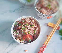 豇豆香肠饭的做法