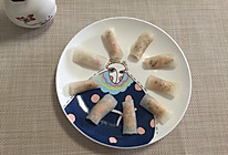 白萝卜鸡肉卷的做法