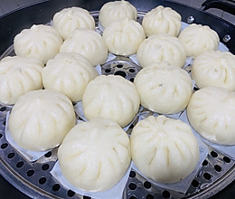 素菜包子——海鲜味的小清新的做法