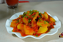番茄土豆烧腊鸭腿的做法