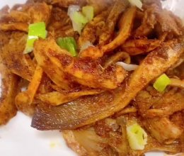 孜然蘑菇的做法