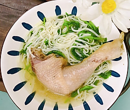 #智利贻贝中式烹法大赏#鸡腿面的做法