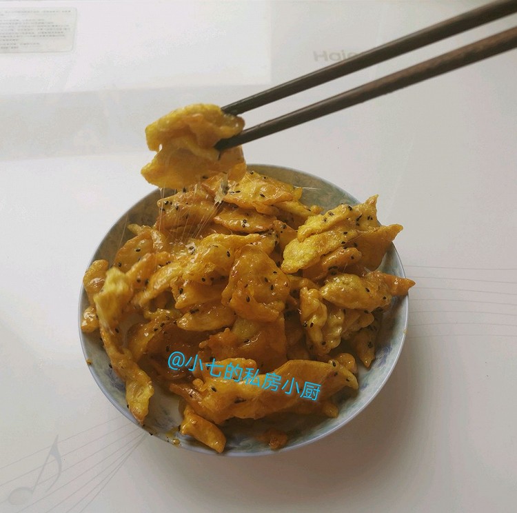 甜蜜的味道-酥黄菜的做法