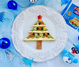 牛油果圣诞树吐司＃百吉福冬季芝恋＃的做法