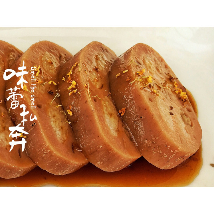 桂花糯米莲藕的做法