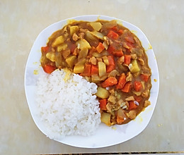 咖喱鸡肉饭的做法