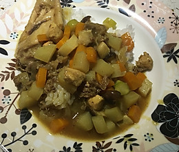 随性咖喱饭的做法