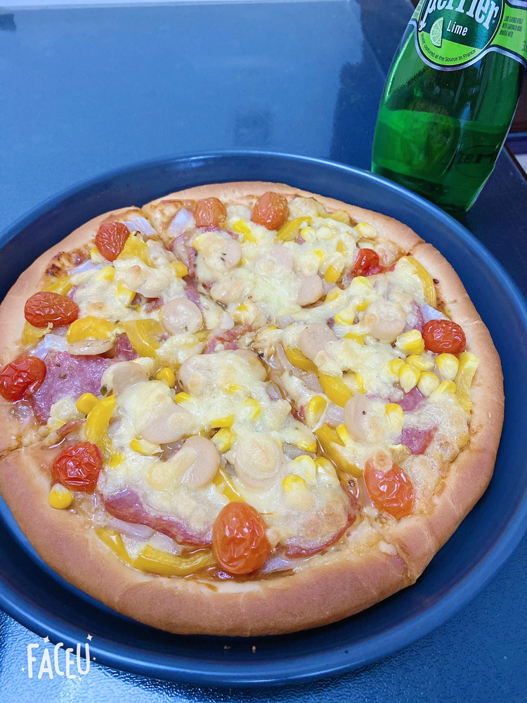 手作披萨饼的饼～饼坯（9寸）的做法