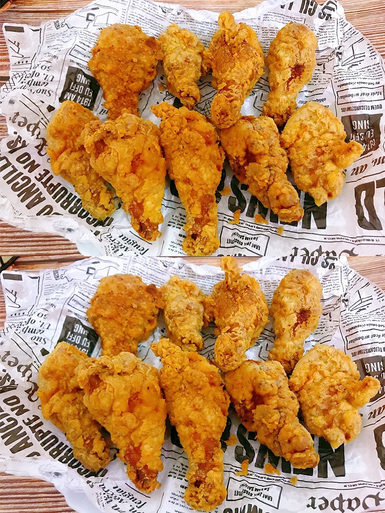 酥炸天的脆皮炸鸡腿✅肉质鲜嫩外壳酥脆的做法