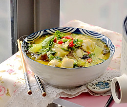 金汤鱼片锅  #520，美食撩动TA的心！#的做法