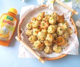 #给年味整点鲜的#迷你生煎包的做法