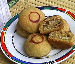 京式自来红月饼#手作月饼#的做法