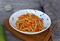 茭白炒肉丝#春天肉菜这样吃#的做法