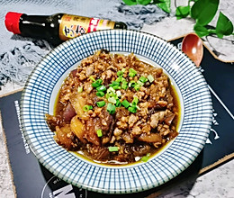 少油版肉末茄子的做法