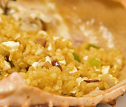 超级好吃的蟹壳焗饭的做法