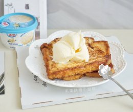 #雀巢冰淇淋新吃法#面包诱惑简易版的做法