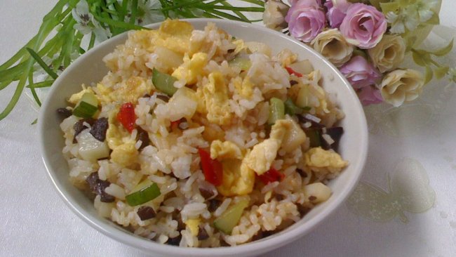 什锦蛋炒饭#酱香鲜#的做法
