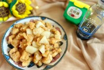 #葱伴侣豆瓣酱能蘸善炒#清清爽爽的梨撞肉的做法