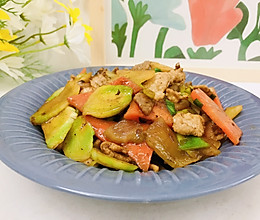 儿菜炒肉片的做法