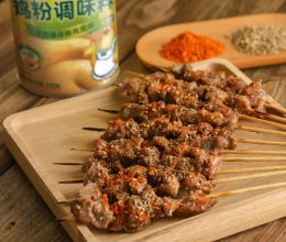 秘制羊肉串的做法