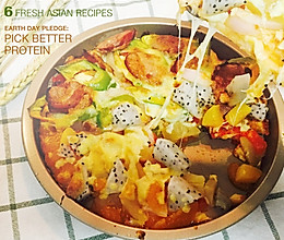 夏威夷/烤肠双拼披萨的做法