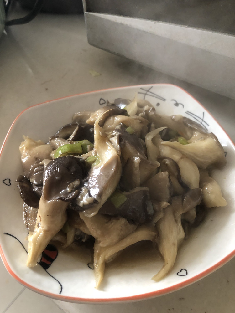 清炒平菇的做法