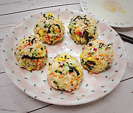 #美食视频挑战赛#金枪鱼饭团的做法