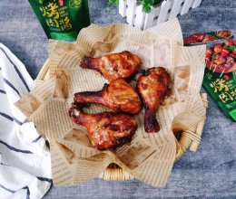 #大喜大欢喜烧烤店#烤鸡腿的做法