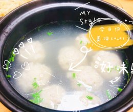 狮子头的做法