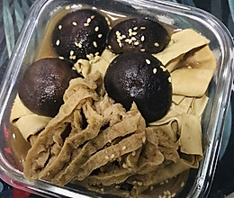 卤香菇&豆皮的做法