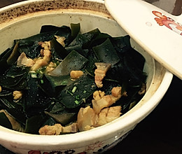 海带煲肉的做法