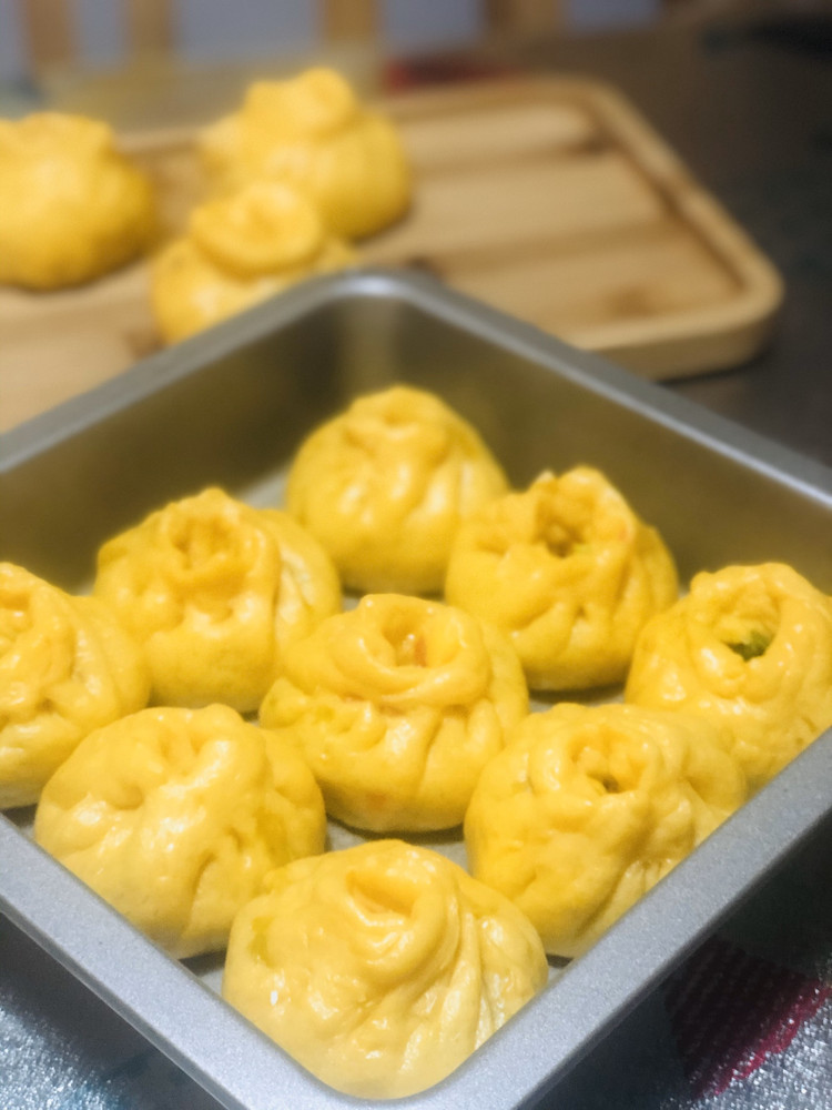 南瓜包子的做法