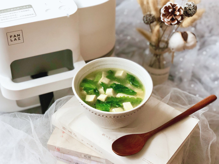 白菜豆腐汤的做法