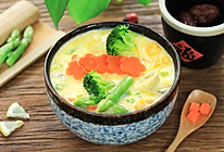 豆浆蔬菜浓汤的做法