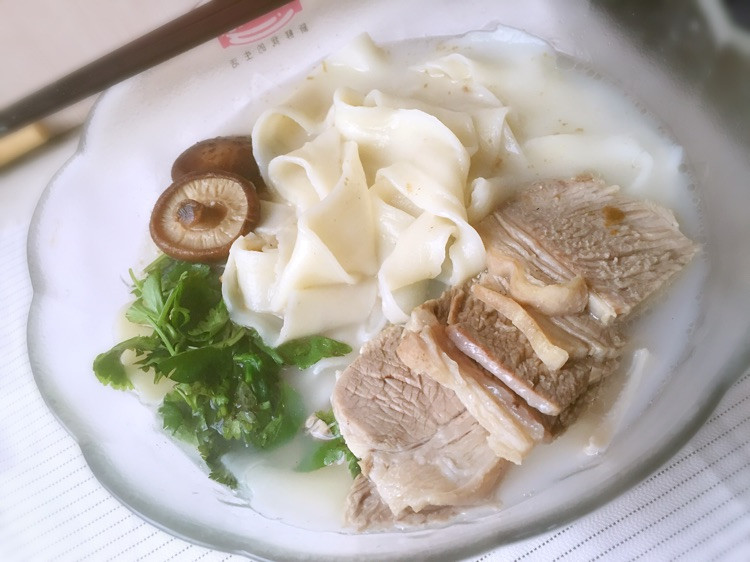 羊汤烩面的做法