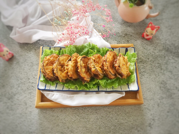 酥炸虾泥茄盒的做法