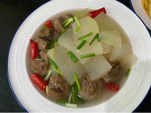 牛肉丸冬瓜汤的做法