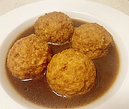 孩子们魂牵梦绕的肉肉美食～四喜丸子的做法