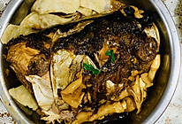 鱼头泡饼的做法